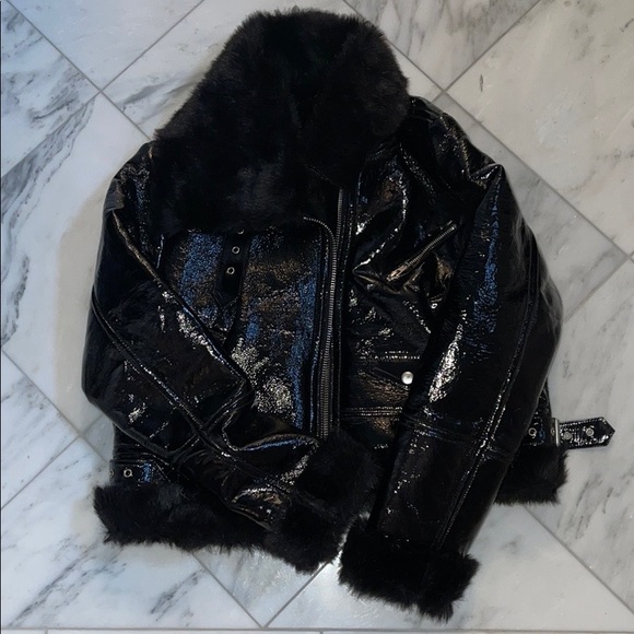 Elizabeth Sulcer X Miss Sixty Leather Jacket - Picture 2 of 3